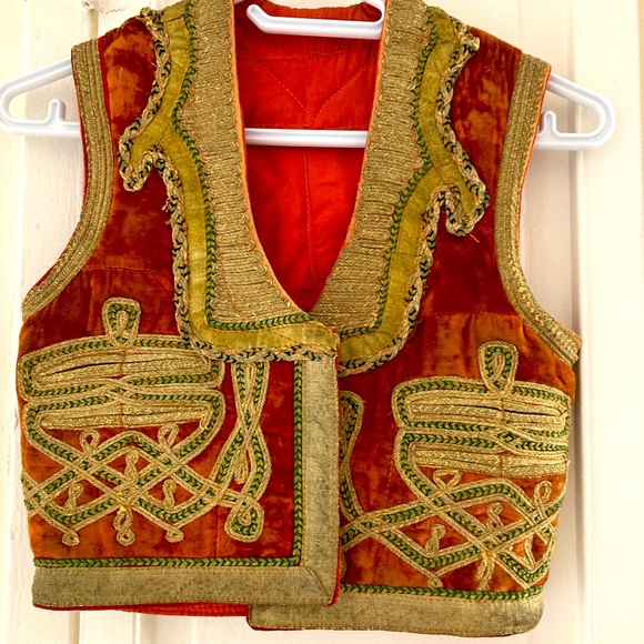 Vintage Jackets & Blazers - AUTHENTIC VINTAGE TIBETAN VEST